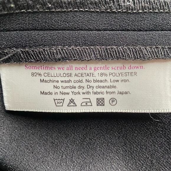 $265 M.M. LaFleur The Tory Dress Black Crepe Size 0 - Picture 15 of 16